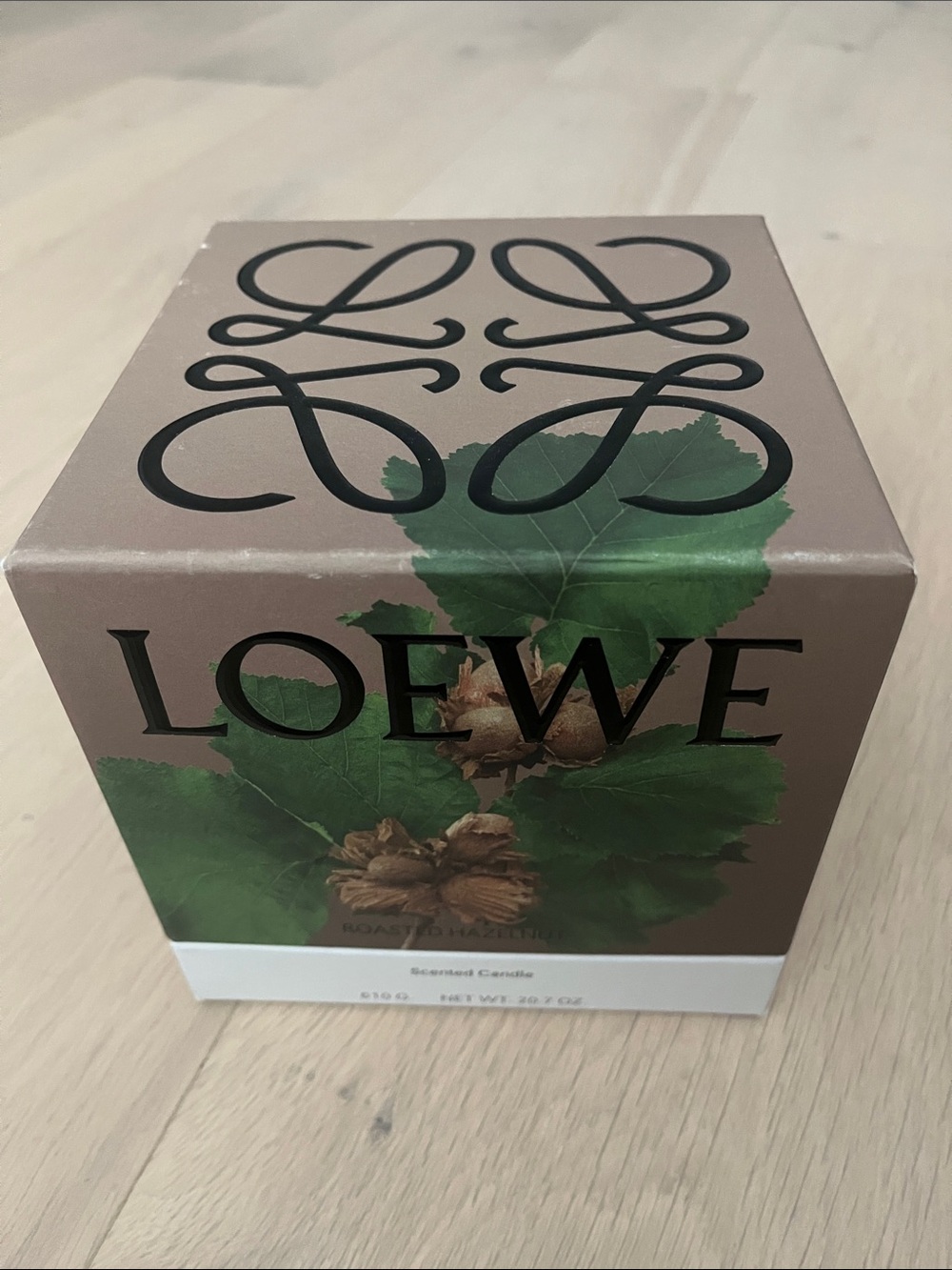 Loewe Candle Jar (Hazelnut)